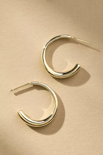 Jennifer Zeuner Simone Hoop Earrings In Gold
