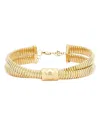 Jennifer Zeuner Women's Magda Diamond 14k Pave Reversible Evil Eye Hamsa Bracelet In Gold