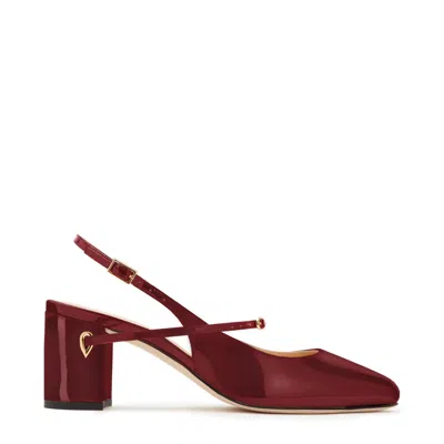 Jennnifer Chamandi Mattia 65 Slingbacks In White