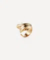 Jenny Bird 14ct Gold-plated Lydia Ring In Gold
