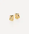 Jenny Bird 14ct Gold-plated Zoe Stud Earrings In Gold