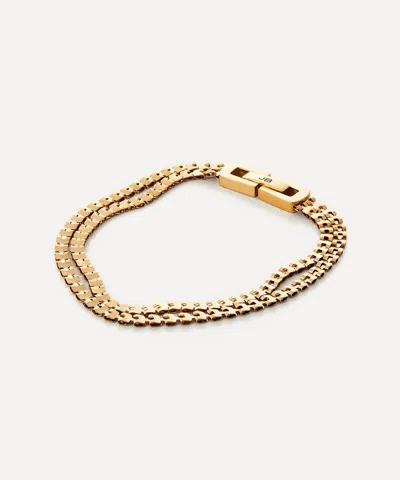 Jenny Bird 14ct Gold-plated Double Amalfi Bracelet