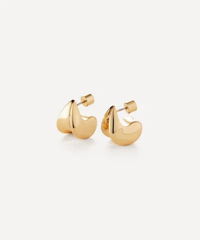 Jenny Bird 14ct Gold-plated Small Paige Puff Earrings