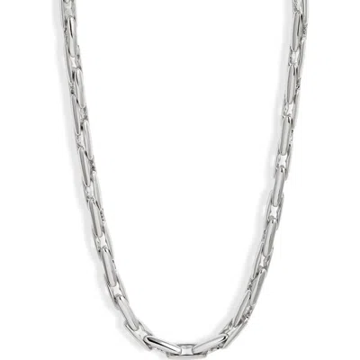 Jenny Bird Alber Chain Necklace In High Polish Silver