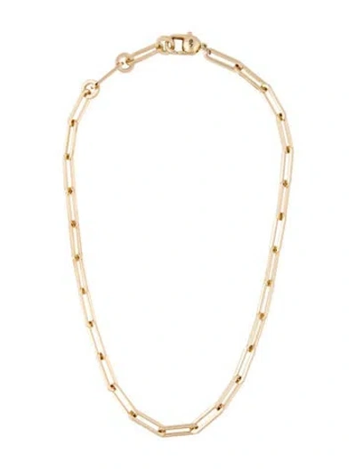 Pre-owned Jenny Bird Andi Slim Chain Necklace, 19" In Multi