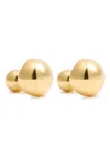 Jenny Bird Aurora Small 14kt Gold-dipped Stud Earrings In Gold