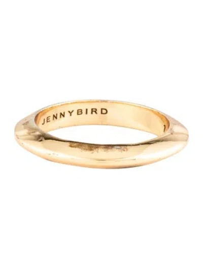 Pre-owned Jenny Bird Band Ring In Multicolor