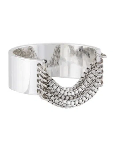 Pre-owned Jenny Bird Band Ring In Multicolor