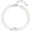 Jenny Bird Bobbi Heart Chain Bracelet In Silver