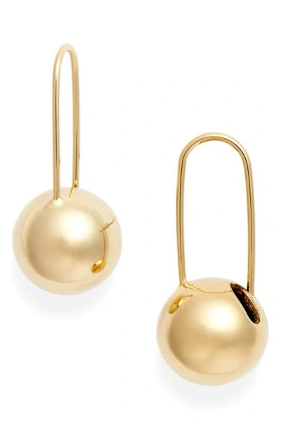 Jenny Bird Celeste Drop Earrings In High Polish Gold