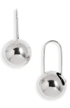 Jenny Bird Celeste Mega Drop Earrings In Platinum