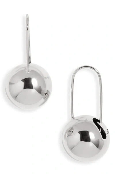 Jenny Bird Celeste Mega Drop Earrings In Platinum