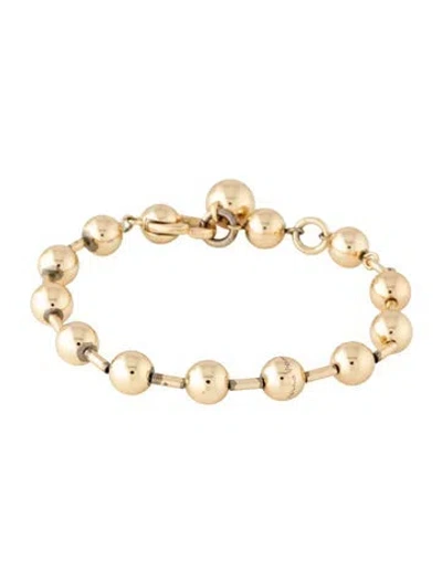 Pre-owned Jenny Bird Celeste Station Bracelet, 6.75" In Multicolor