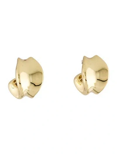 Pre-owned Jenny Bird Chunky Doune Hoop Earrings In Multi