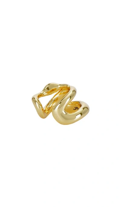 Jenny Bird Anrnreif Colette In Metallic Gold