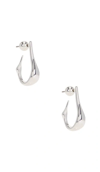 Jenny Bird Colette Hoops Small In Silver