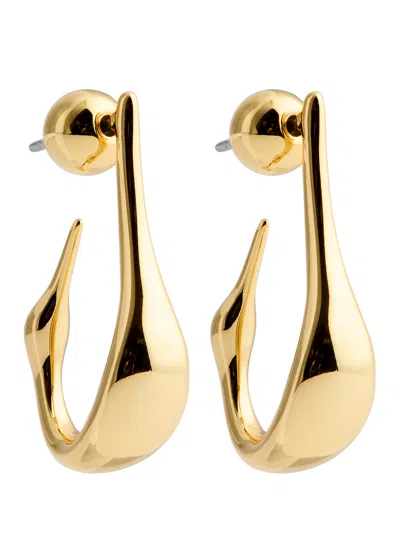 Jenny Bird Colette Small Hoop Earrings In Gold