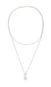 Jenny Bird Constance Wrap Chain In Metallic Silver