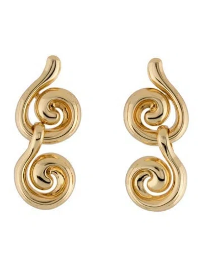 Pre-owned Jenny Bird Crystal Nico Drop Earrings In Multicolor