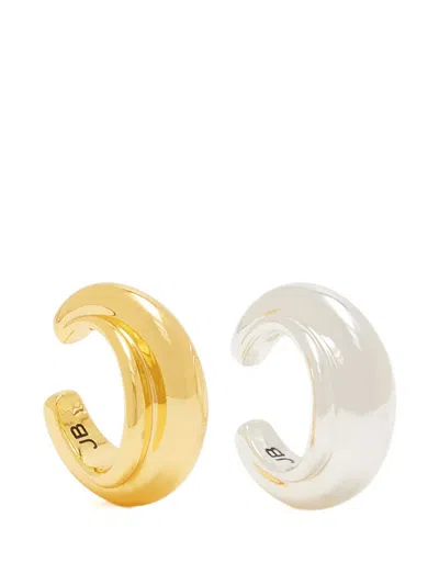 Jenny Bird Curved Two-tone Ear Cuffs In Multi