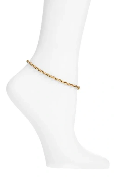Jenny Bird Dhani Anklet In Gold
