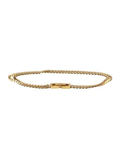 Pre-owned Jenny Bird Double Amalfi Anklet In Multicolor