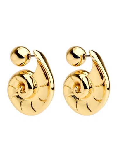 Jenny Bird Dylan Shell Drop Earrings In Gold