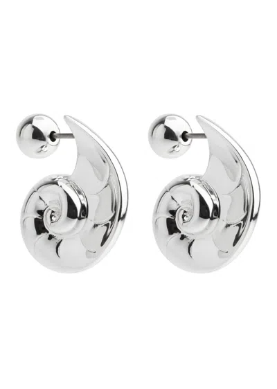 Jenny Bird Dylan Shell Drop Earrings In Silver