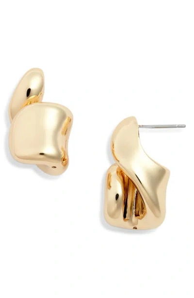 Jenny Bird Estelle Drop Earrings In High Polish Gold