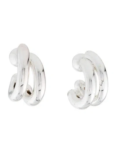 Pre-owned Jenny Bird 'florence' Hoop Earrings In Multi