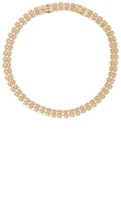 Jenny Bird Francis Choker In Metallic Gold