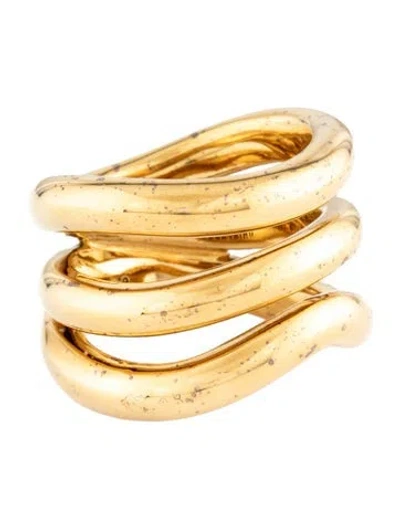 Pre-owned Jenny Bird Gala Band Ring In Multicolor