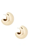 Jenny Bird Gemma Hoops In 골드