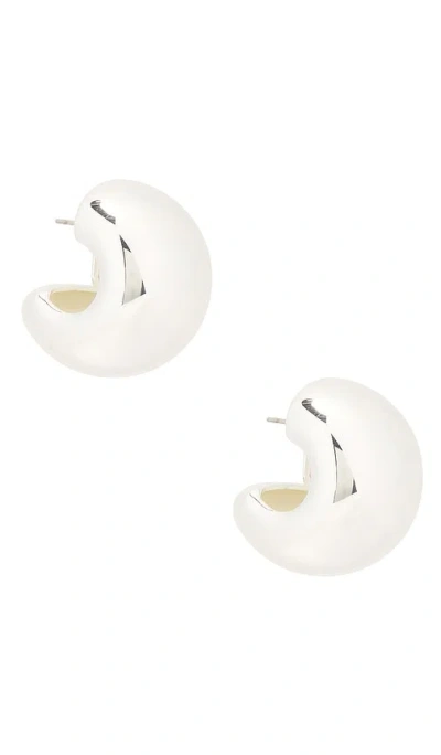 Jenny Bird Gemma Hoops In Metallic