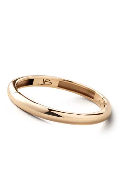 Jenny Bird Gia Bangle In High Polish Gold