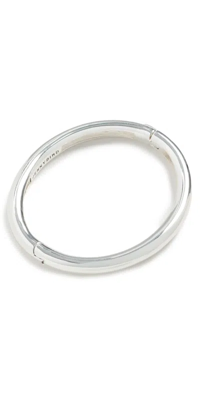Jenny Bird Gia Mega Bangle Platinum