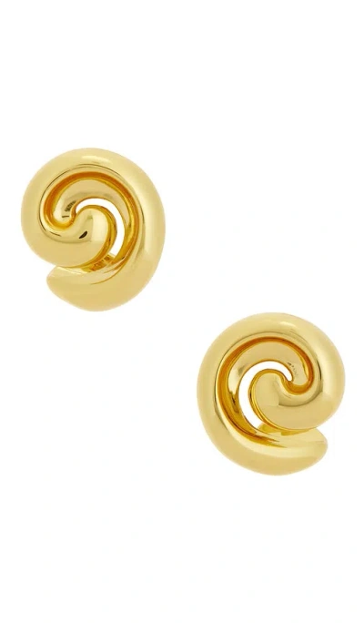 Jenny Bird Gio Earrings In 金色