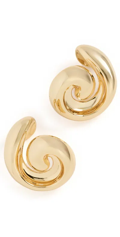 Jenny Bird Gio Earrings High Polish Gold