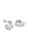 Jenny Bird Hoop Earrings In Metallic