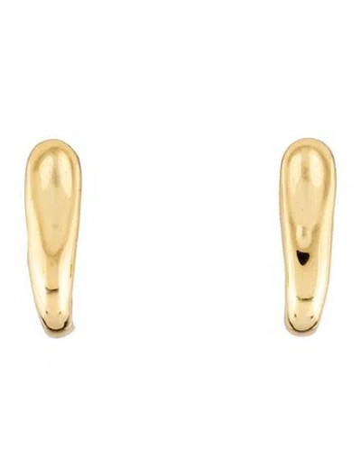 Pre-owned Jenny Bird Hoop Earrings In Multi