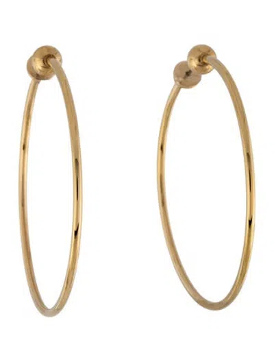 Pre-owned Jenny Bird Icon Hoop Earrings In Multicolor