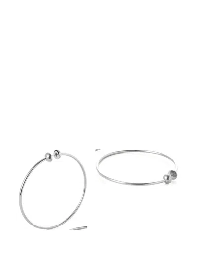 Jenny Bird Icon Hoops Earrings In Metallic
