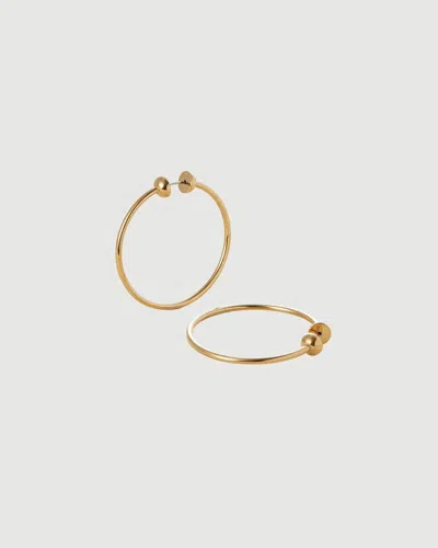 Jenny Bird Icon Hoops Small In Gold