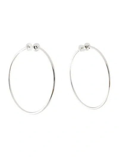 Pre-owned Jenny Bird Icon Medium Hoop Earrings In Multi