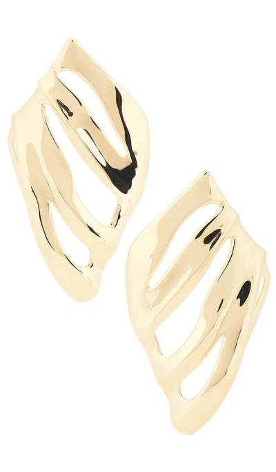 Jenny Bird Kites Earrings In Gold