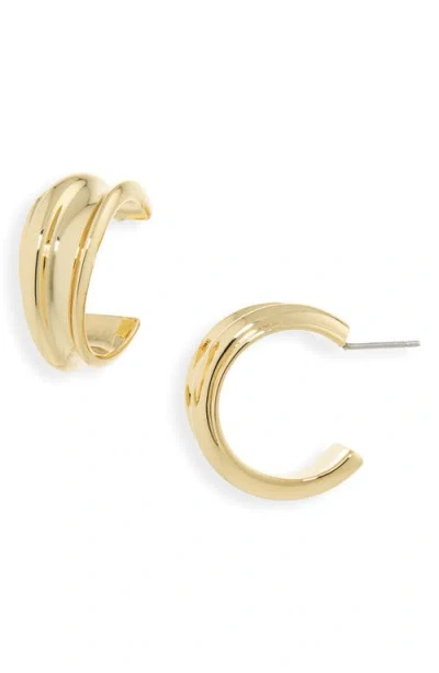 Jenny Bird Lennon Hoop Earrings In Gold