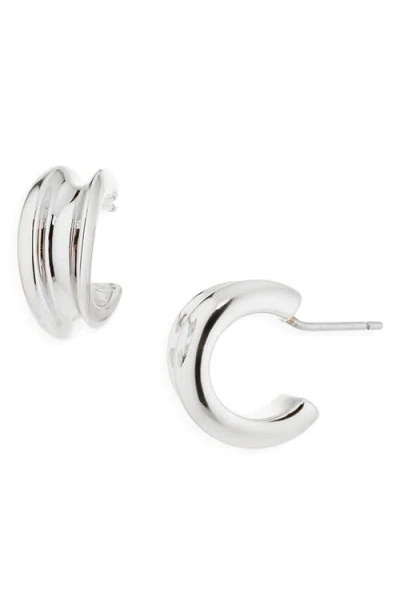 Jenny Bird Lennon Hoop Earrings In Silver