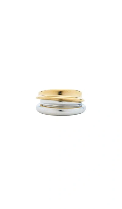 Jenny Bird Lennon Ring Set In Transparent