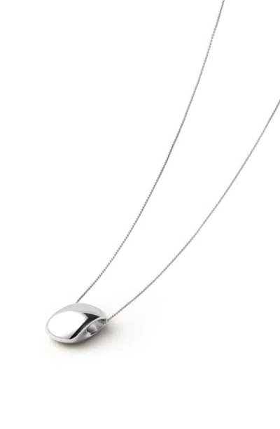 Jenny Bird Leon Pendant Necklace In High Polish Silver
