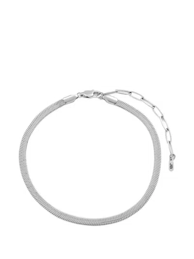 Jenny Bird Link Chain Bracelet In Silver